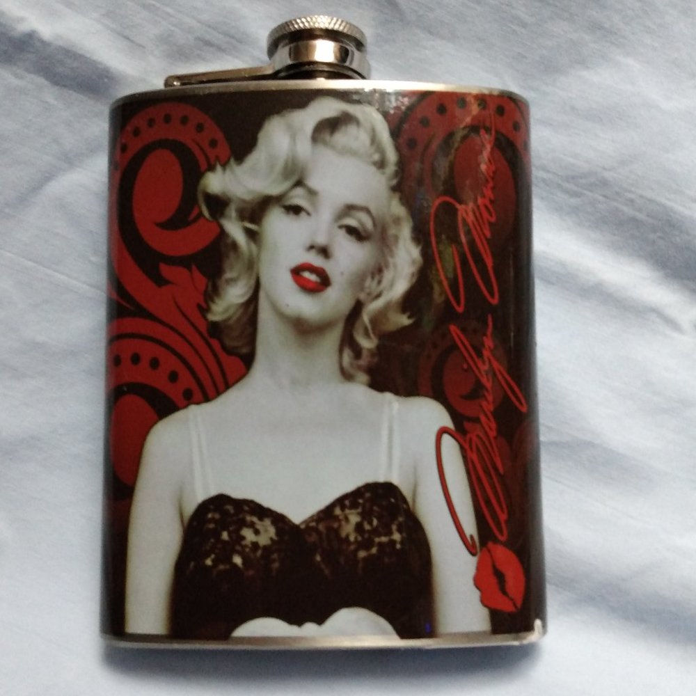 Marilyn Monroe Stainless Steel Flask